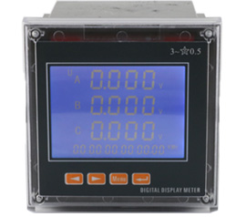 MIK-Y9S4液晶多功能電量表/三相單相電量表/電力監測儀表